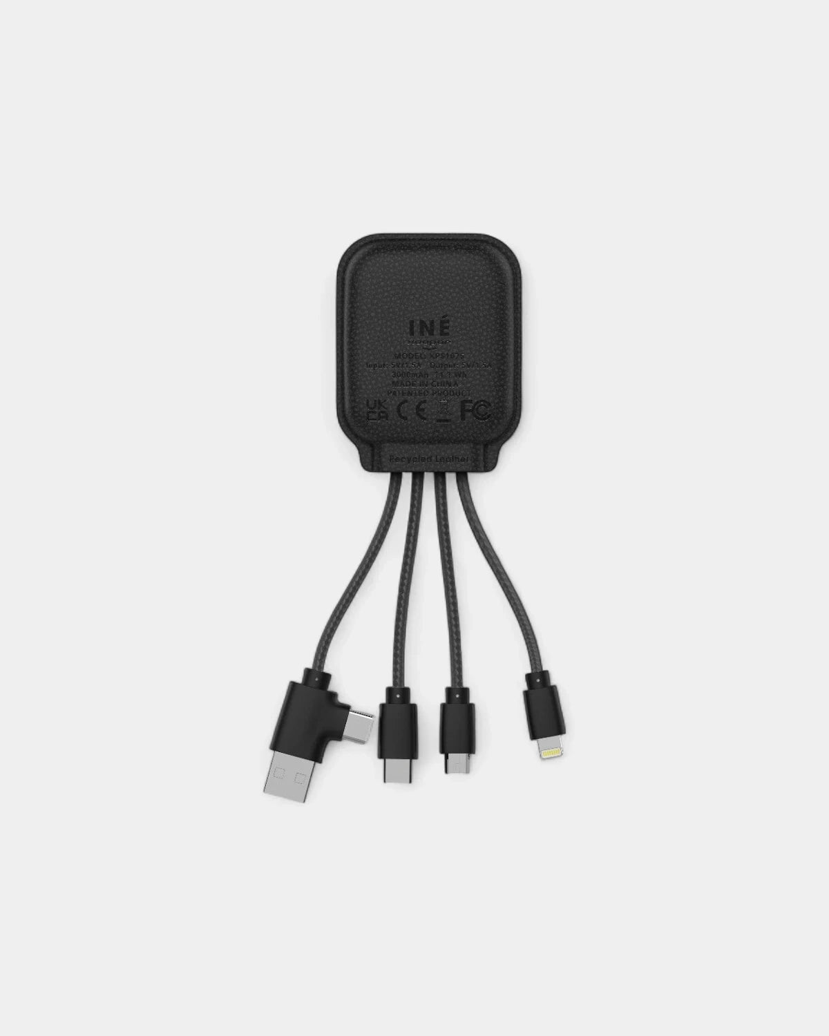 Personalisierbare Xoopar Powerbank aus recyceltem Leder