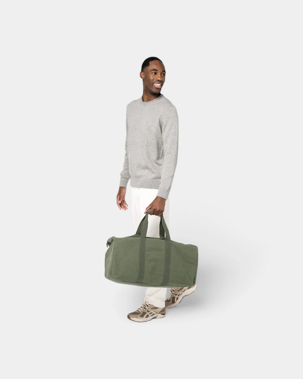 Umweltfreundliche Vintage-Reisetasche zum Personalisieren