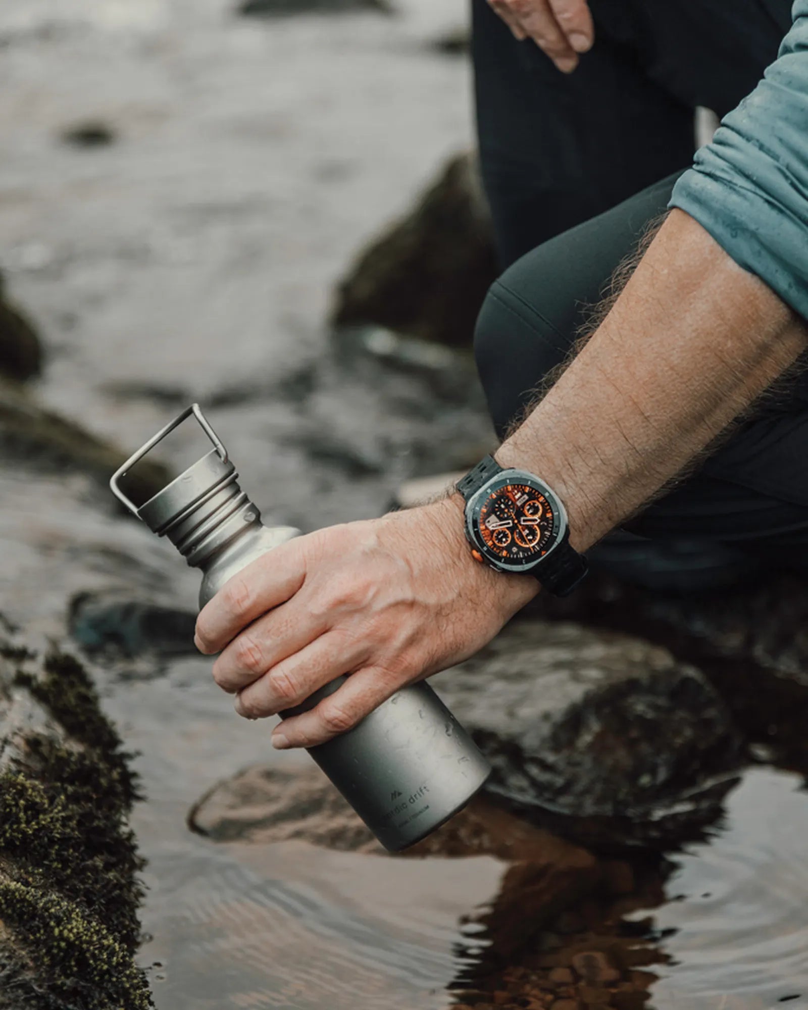 Smartwatch IP68 Nordic Drift Titan zum Personalisieren - 5