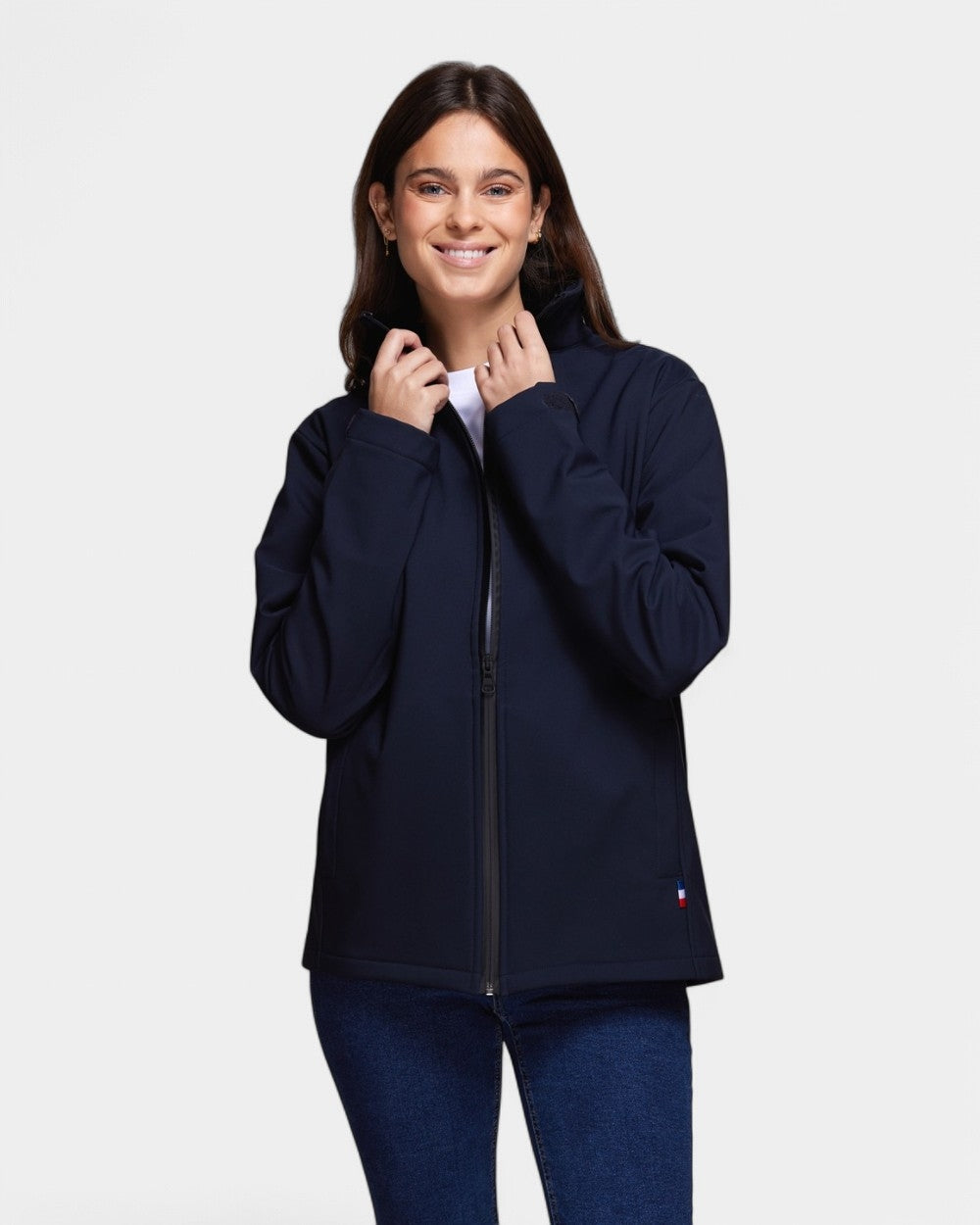 Softshell-Blouson für Damen Made in France zum Personalisieren