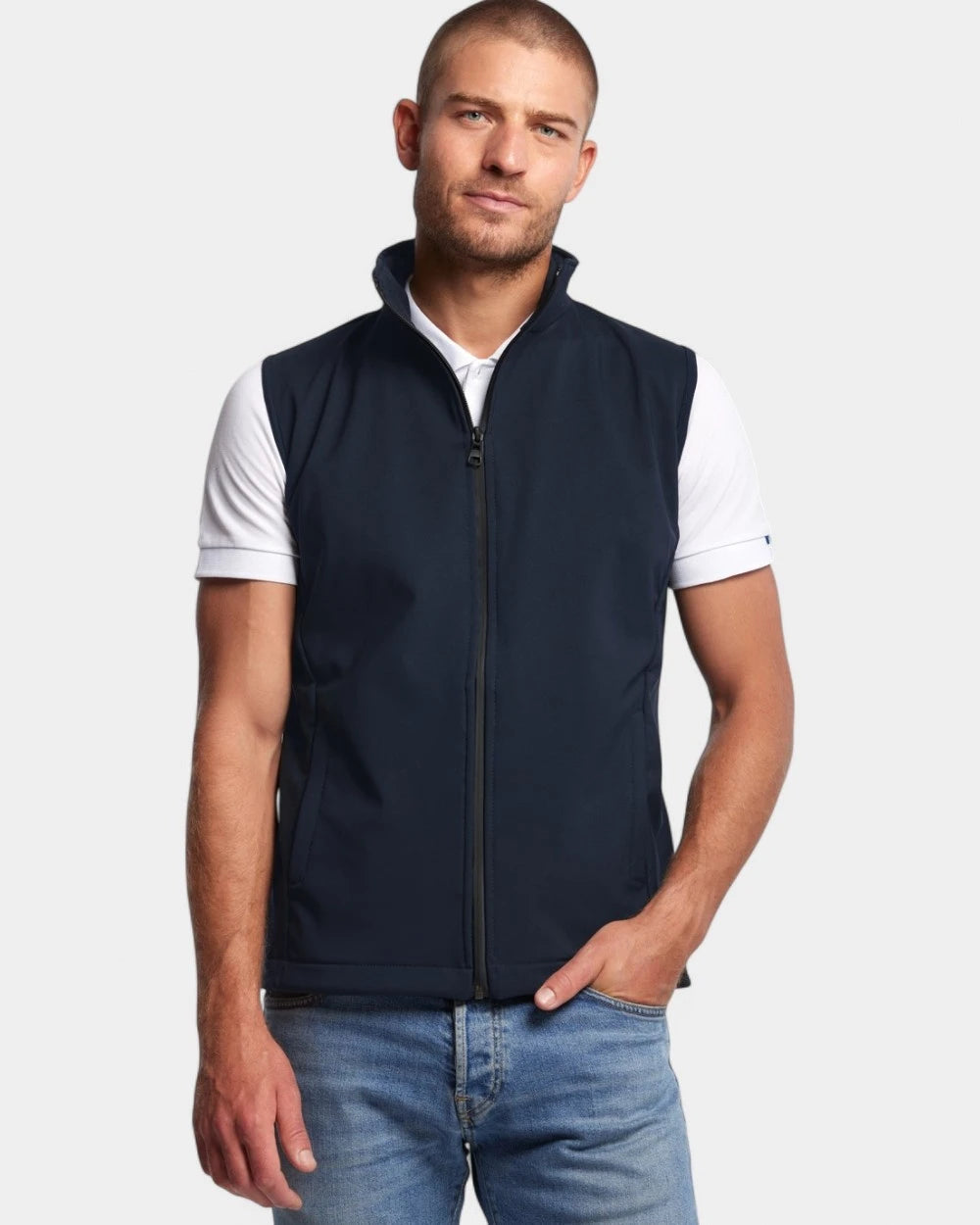 Softshell-Bodywarmer für Herren Made in France zum Personalisieren