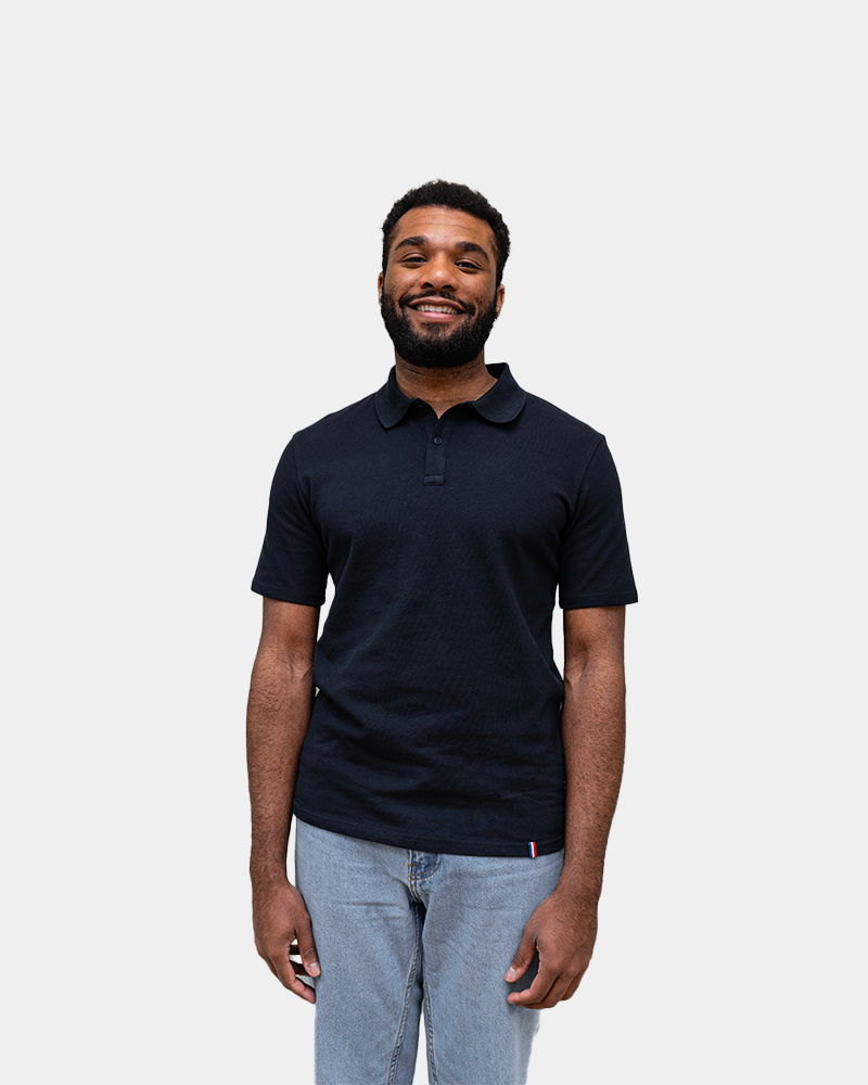 Personalisierbares Herren-Polo Made in France