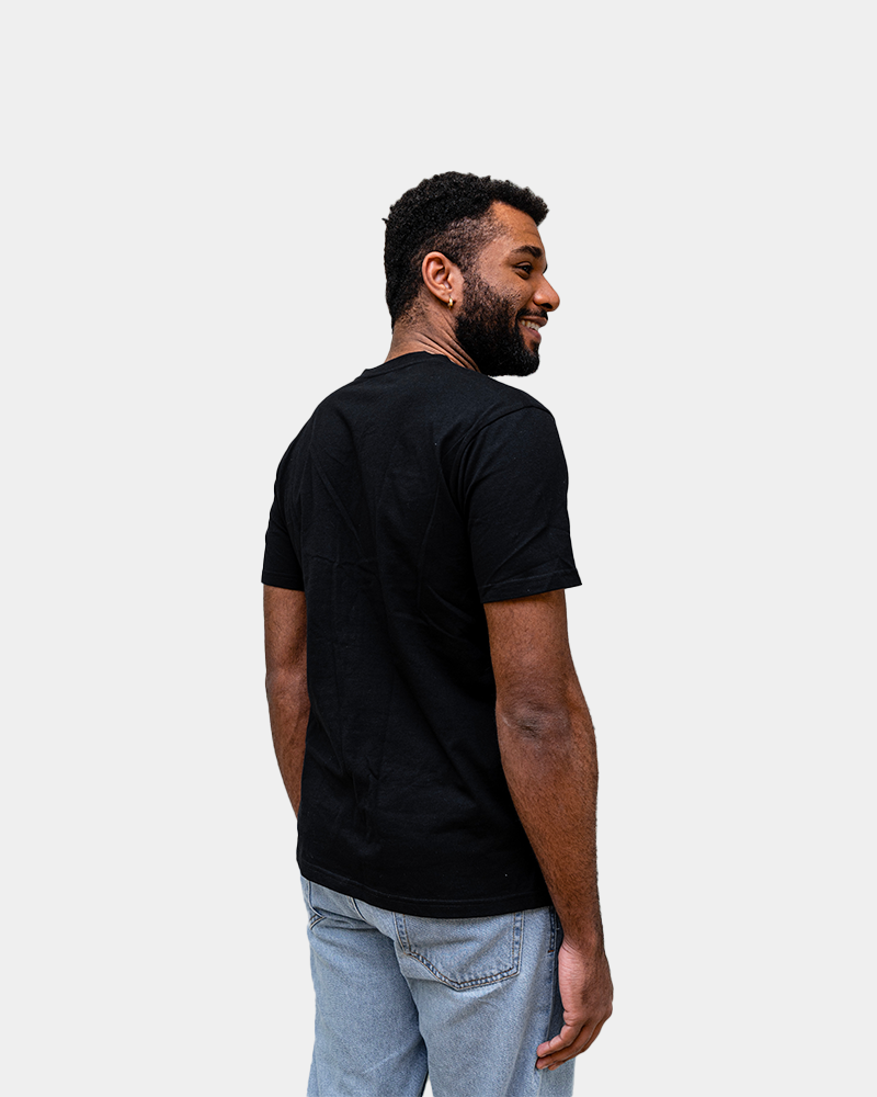Herren-T-Shirt mit V-Ausschnitt Made in France zum Personalisieren