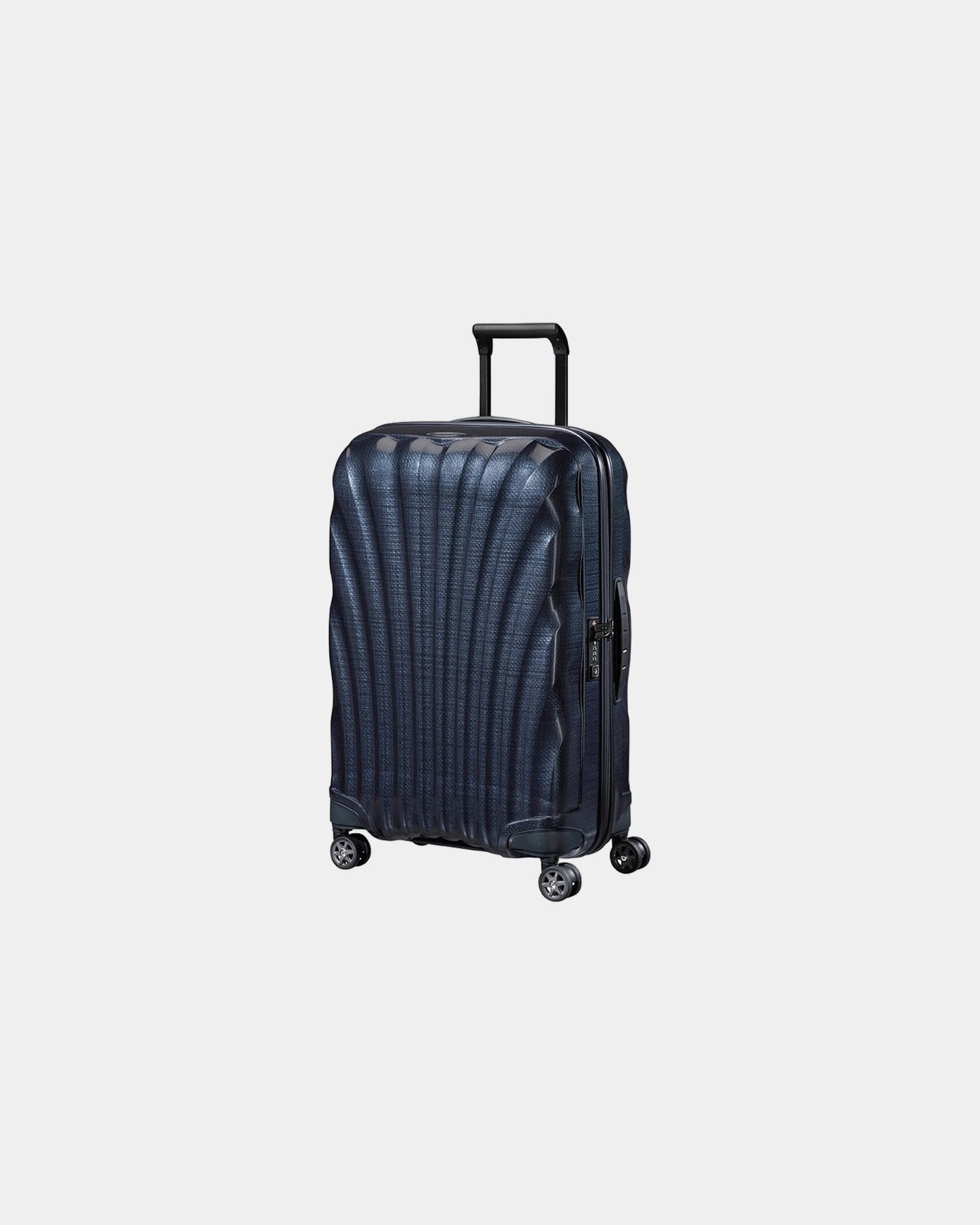 Koffer Polypropylen Samsonite C-LITE 75 cm zum Personalisieren - Dunkelblau