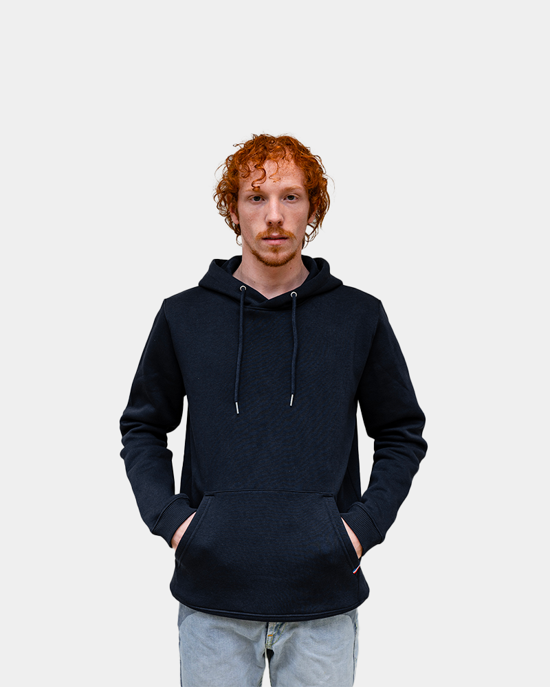 Personalisierbarer Herren-Hoodie Made in France