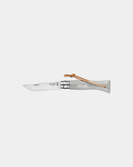 Couteau acier inoxydable Opinel N°06 Baroudeur à personnaliser - Gray