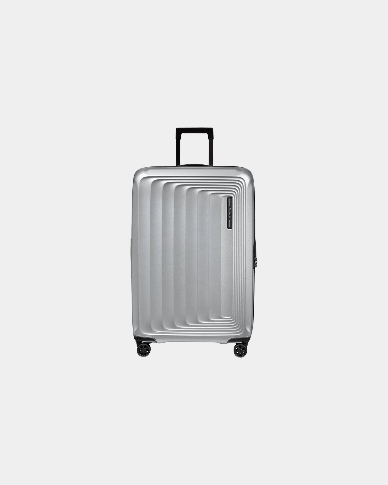 Valise rigide extensible Samsonite Nuon 81 cm à personnaliser - Argent