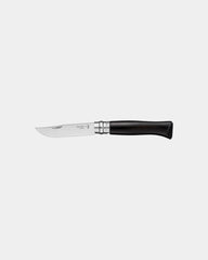 Couteau acier au carbone Opinel N°02 Carbone à personnaliser - Black