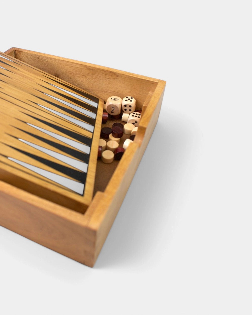 Backgammon aus Holz zum Personalisieren