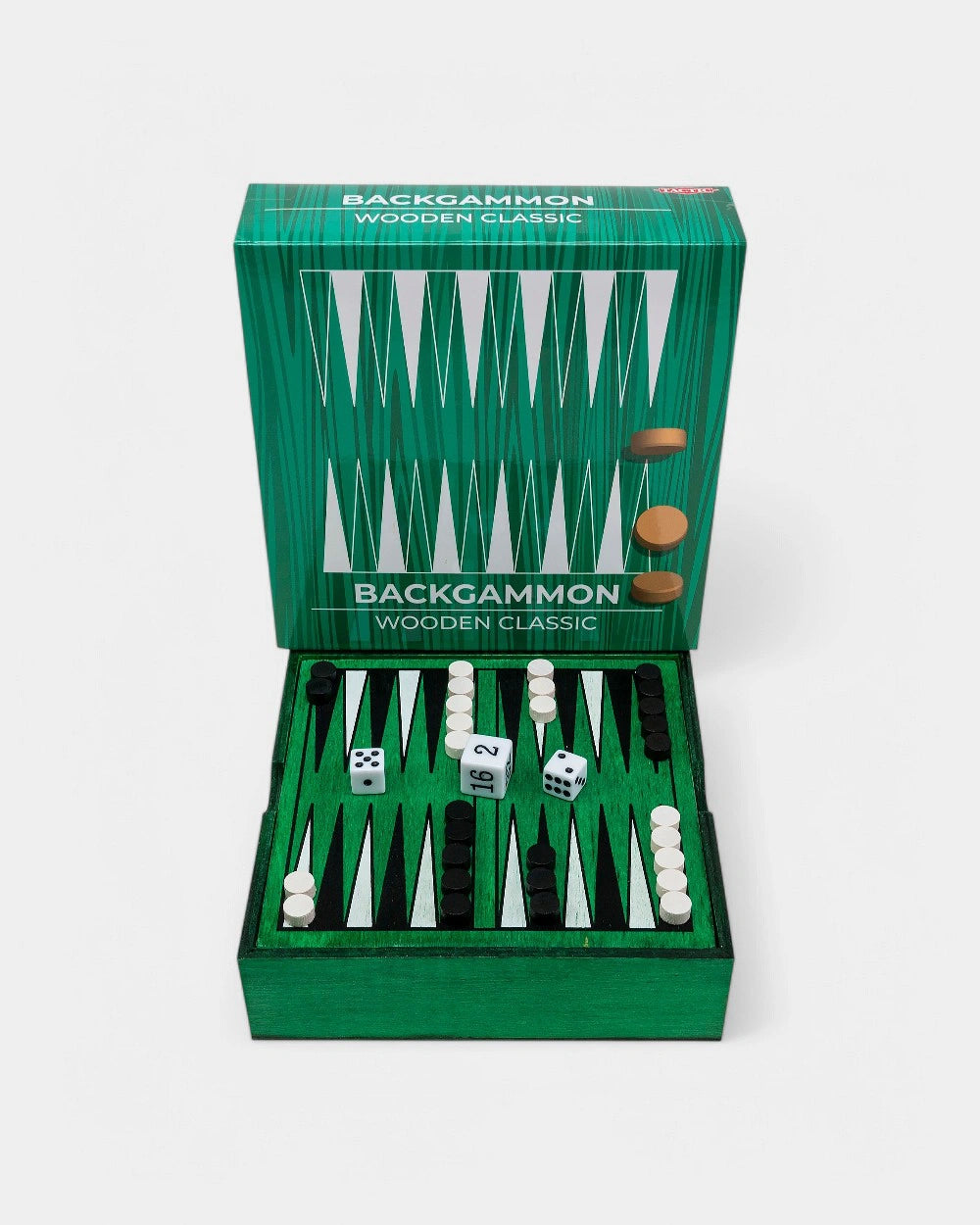 Backgammon aus Holz zum Personalisieren