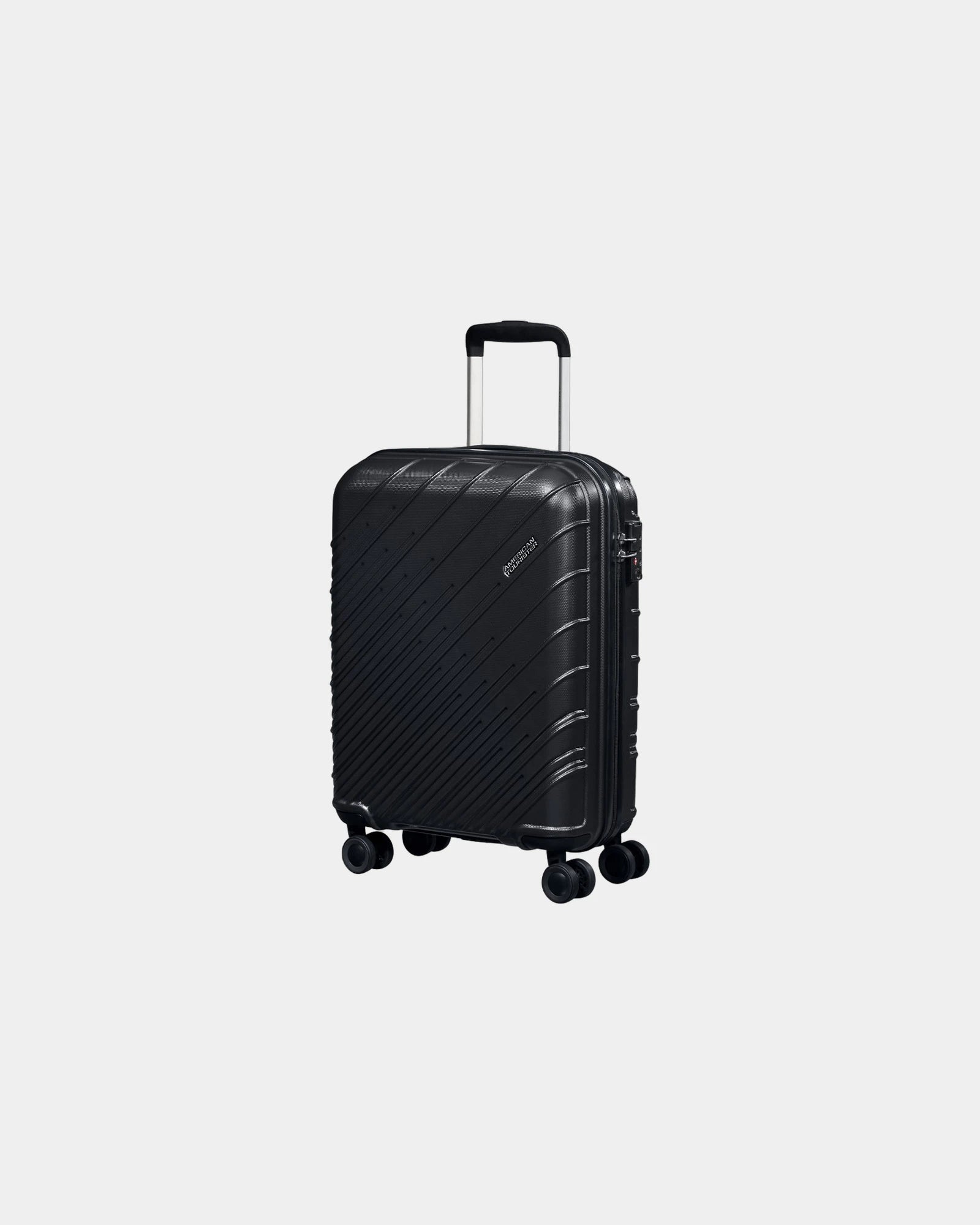 Valise polyester recyclé American Tourister Speedstar 55 cm - Noir
