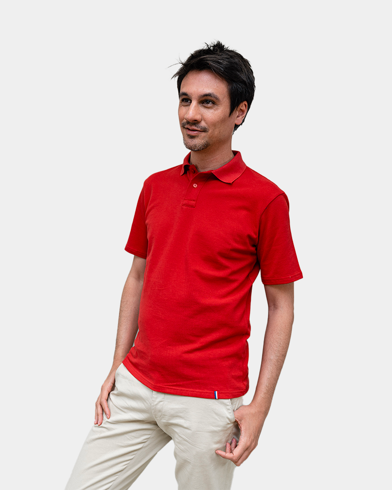 Personalisierbares Herren-Polo Made in France