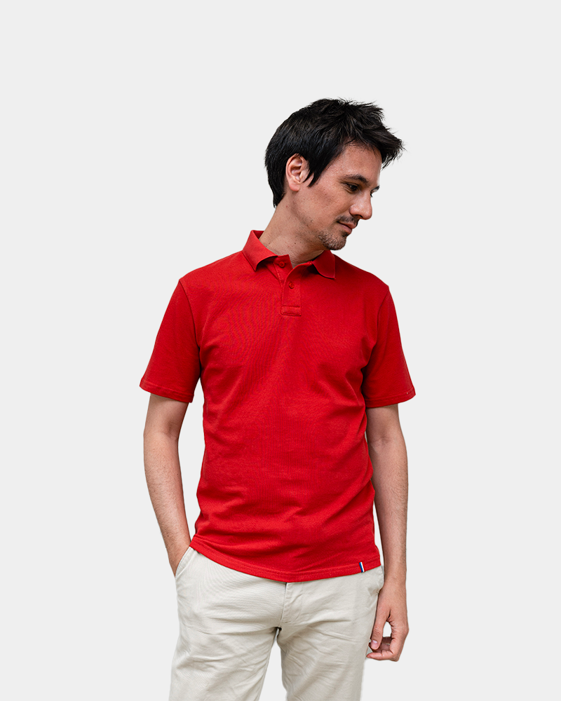 Personalisierbares Herren-Polo Made in France