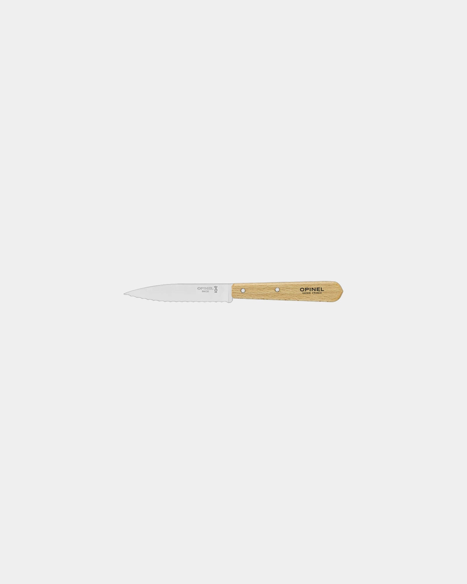Couteau inox éco-responsable Opinel Cranté N°113 à personnaliser - Beige