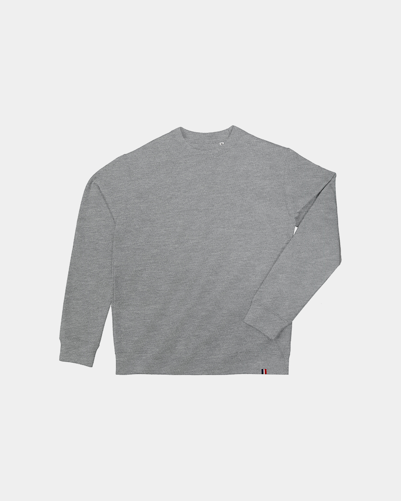 Rundhals-Sweatshirt made in France zum Personalisieren