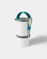 Personalisierbare Lunchbox in Topfform