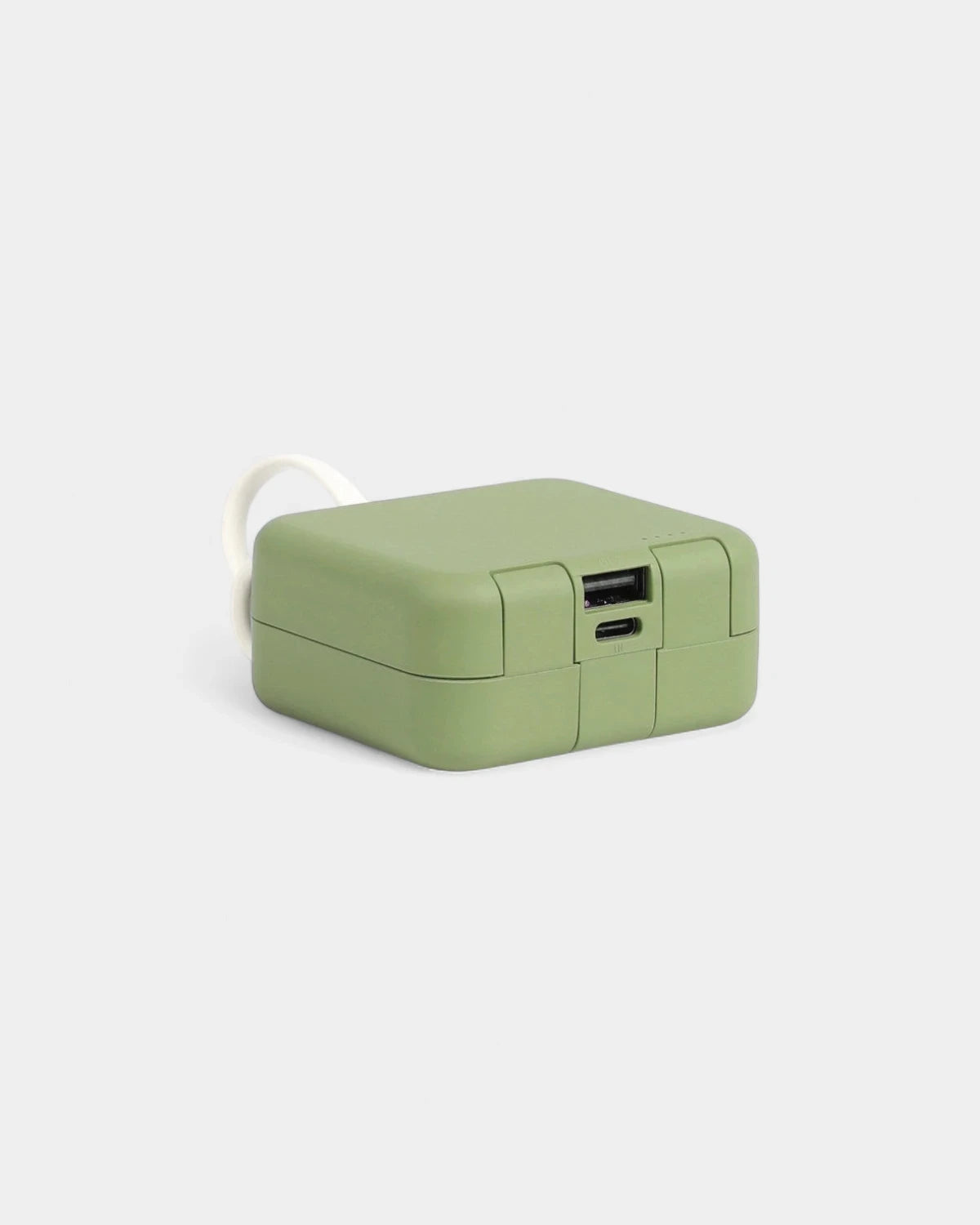 Personalisierbare Powerbank mit Handyhalterung