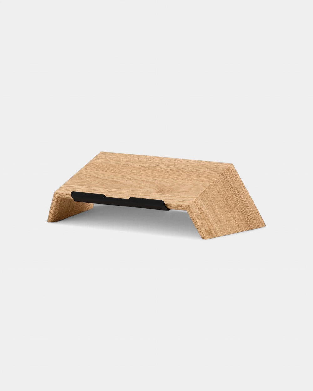 Personalisierbarer Laptopständer aus Holz
