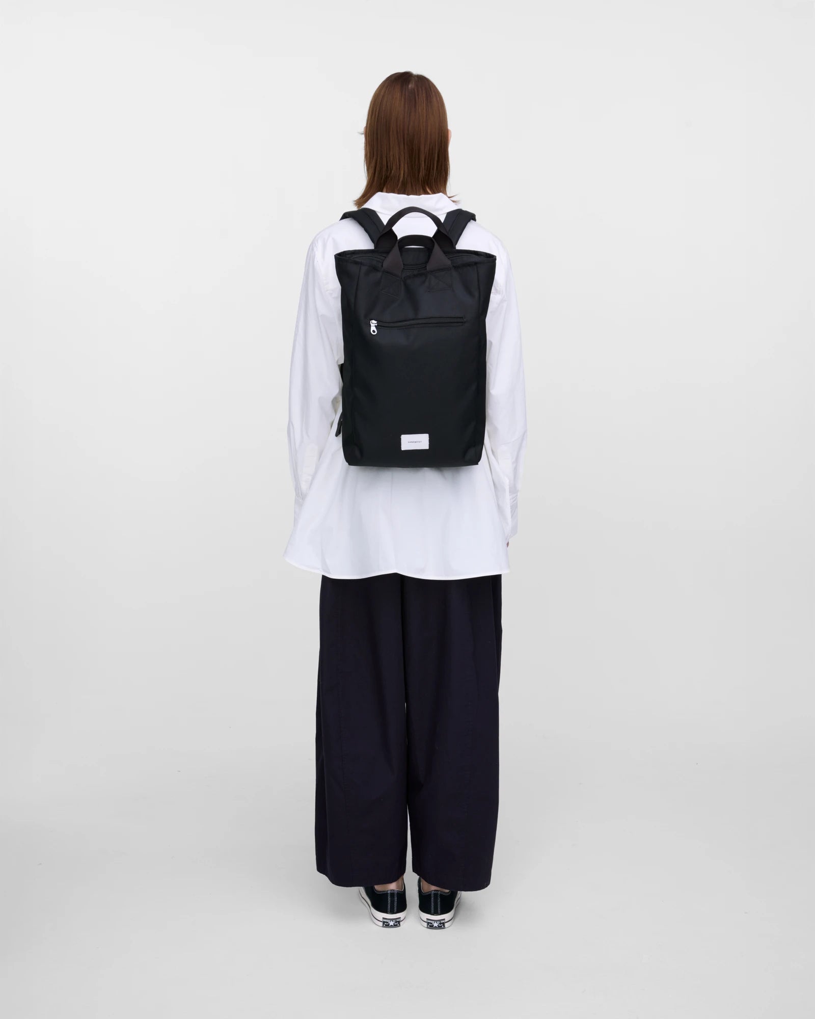 Sac à dos polyester recyclé Sandqvist Ground à personnaliser - 17