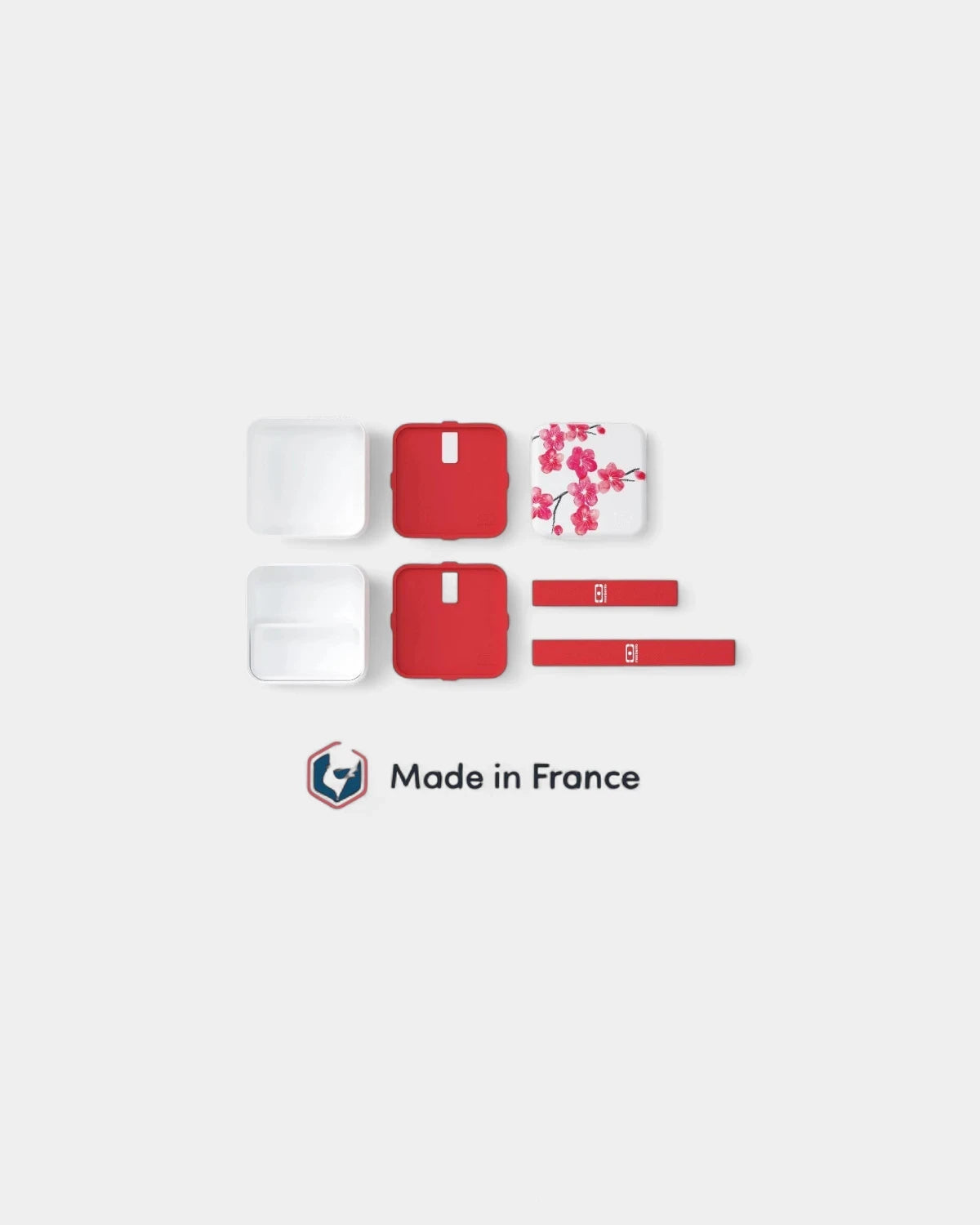 Lunchbox square made in France personalisierbar