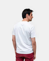Herren-T-Shirt mit V-Ausschnitt Made in France zum Personalisieren
