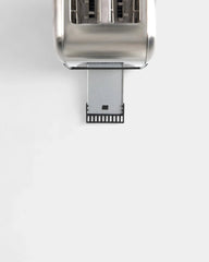 2-Schlitz-Toaster aus Edelstahl zum Personalisieren