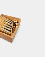 Backgammon aus Holz zum Personalisieren