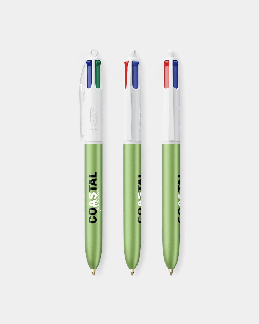 BIC® 4-Farben-Kugelschreiber Made in France zum Personalisieren