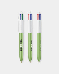 BIC® 4-Farben-Kugelschreiber Made in France zum Personalisieren