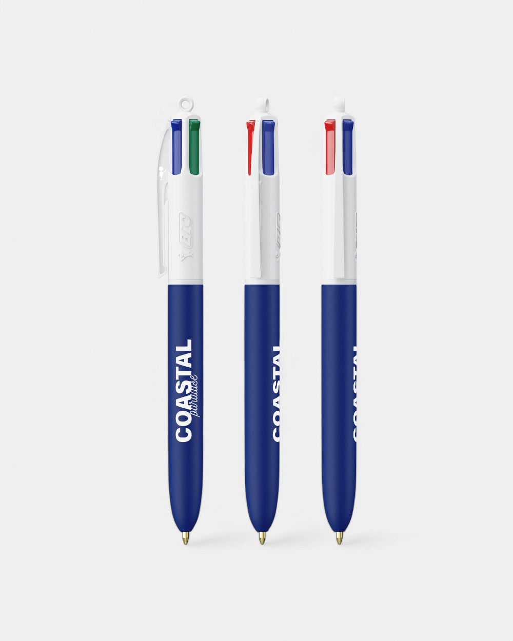 BIC® 4-Farben-Kugelschreiber Made in France zum Personalisieren