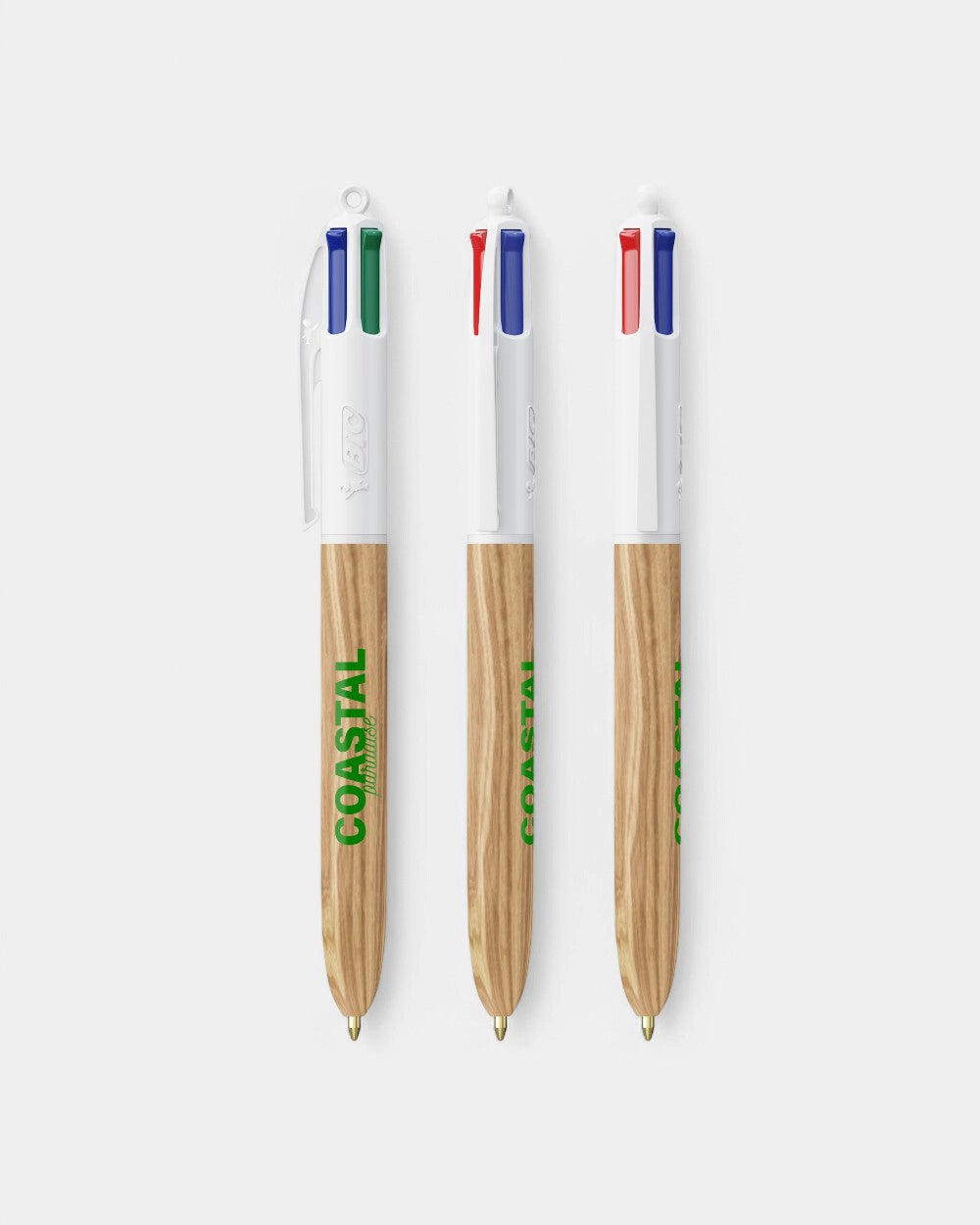 BIC® 4-Farben-Kugelschreiber Made in France zum Personalisieren