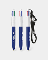 BIC® 4-Farben-Kugelschreiber Made in France zum Personalisieren