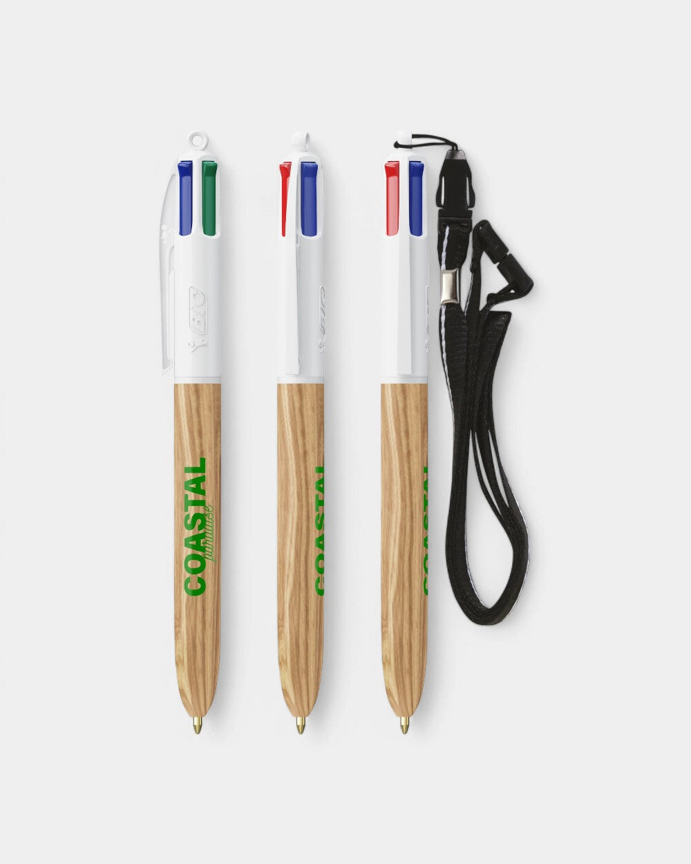 BIC® 4-Farben-Kugelschreiber Made in France zum Personalisieren