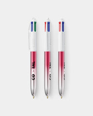 BIC® 4-Farben-Kugelschreiber Made in France zum Personalisieren