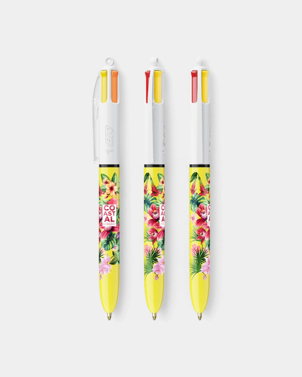 BIC® 4-Farben-Kugelschreiber Made in France zum Personalisieren