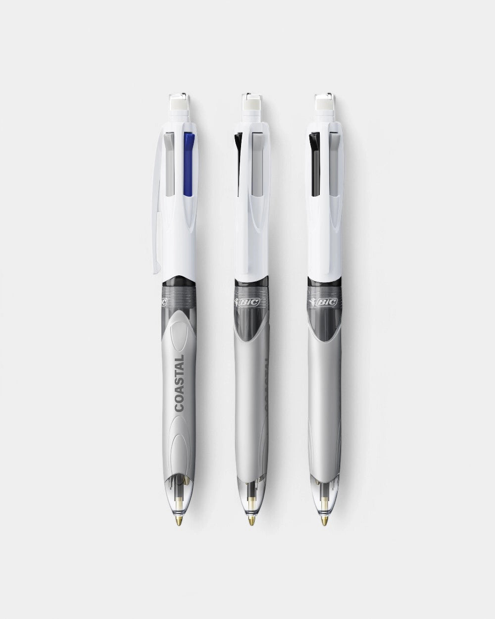 BIC® 4-Farben-Kugelschreiber Made in France zum Personalisieren