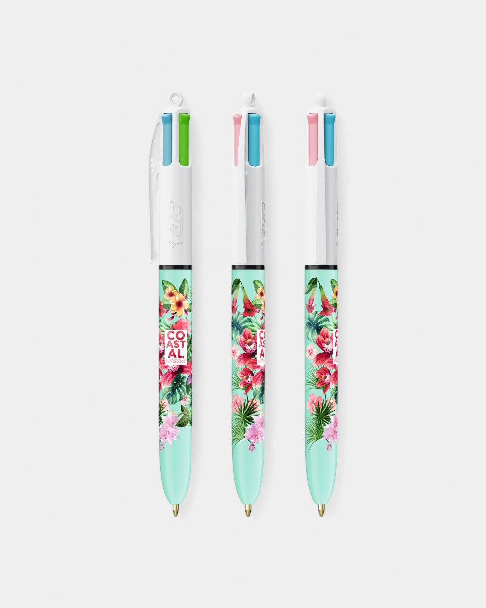 BIC® 4-Farben-Kugelschreiber Made in France zum Personalisieren