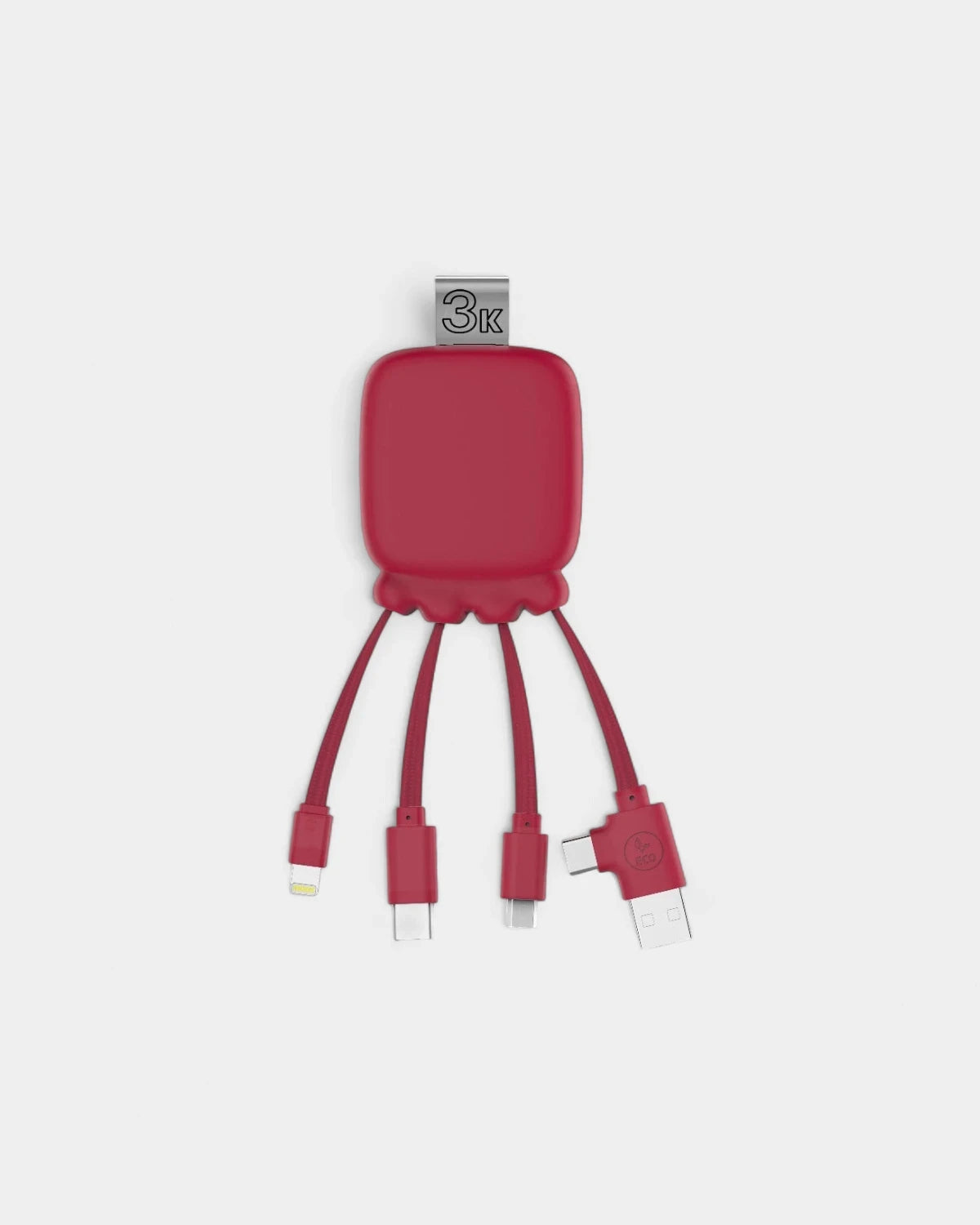 Taschen-Powerbank 3 000 mAh & Multi‑Kabel zum Personalisieren