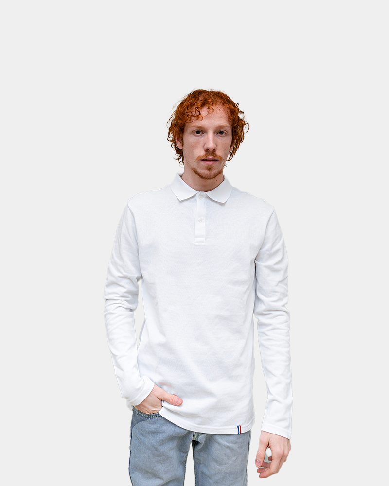 Langarm-Poloshirt für Herren zum Personalisieren