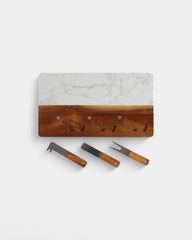 Personalisierbares Käsebrett aus Holz