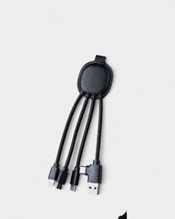Mr Bio-Kabel aus recyceltem Leder zum Personalisieren