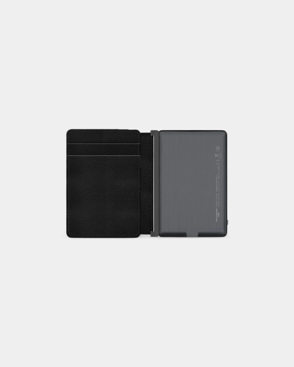 Personalisierbares INE Anti-RFID-Kartenetui aus recyceltem Leder