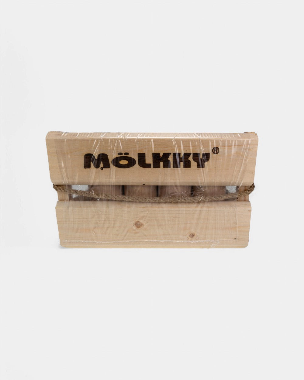 Personalisierbares Mölkky aus Holz Made in Europe