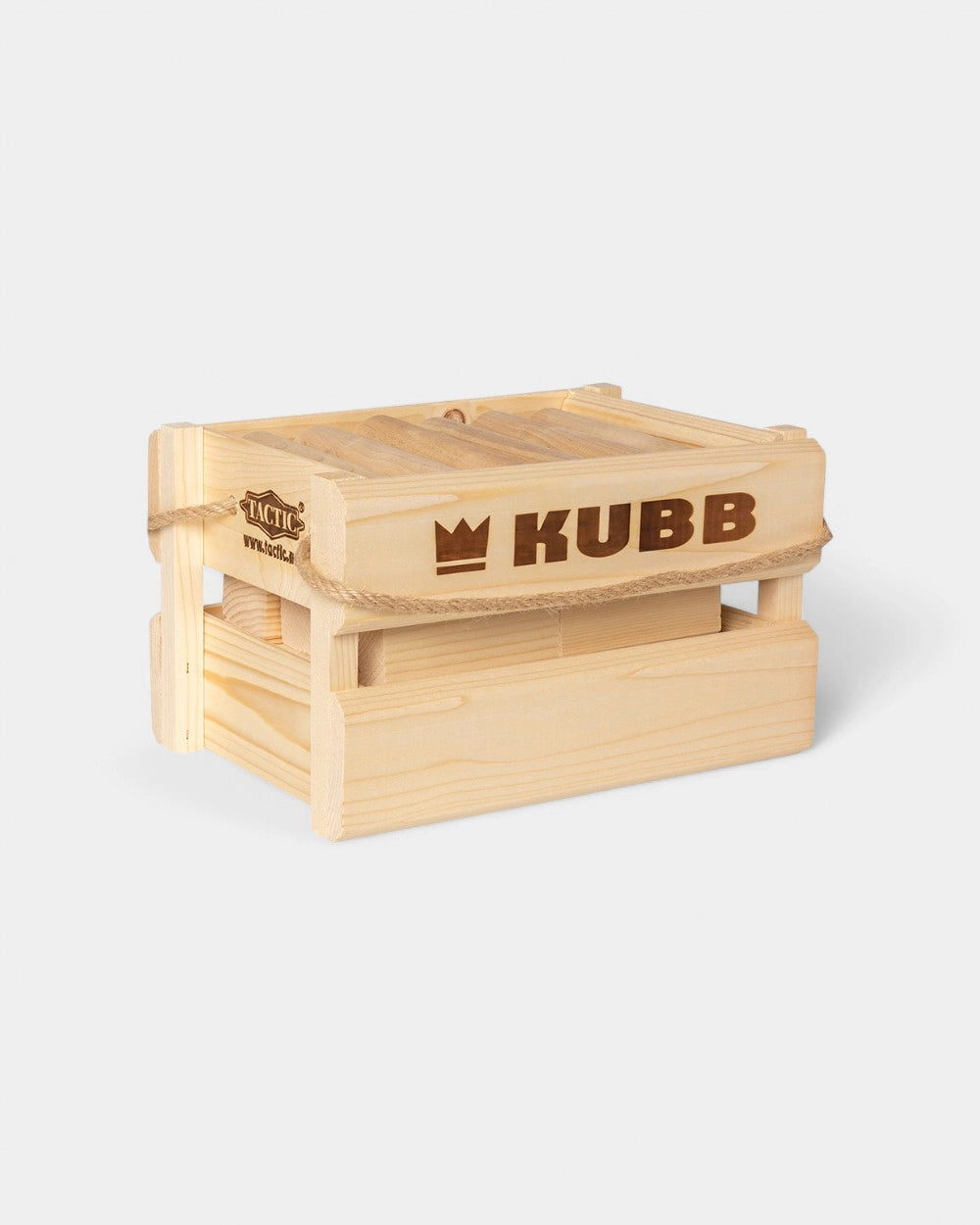 Umweltfreundliches Kubb zum Personalisieren