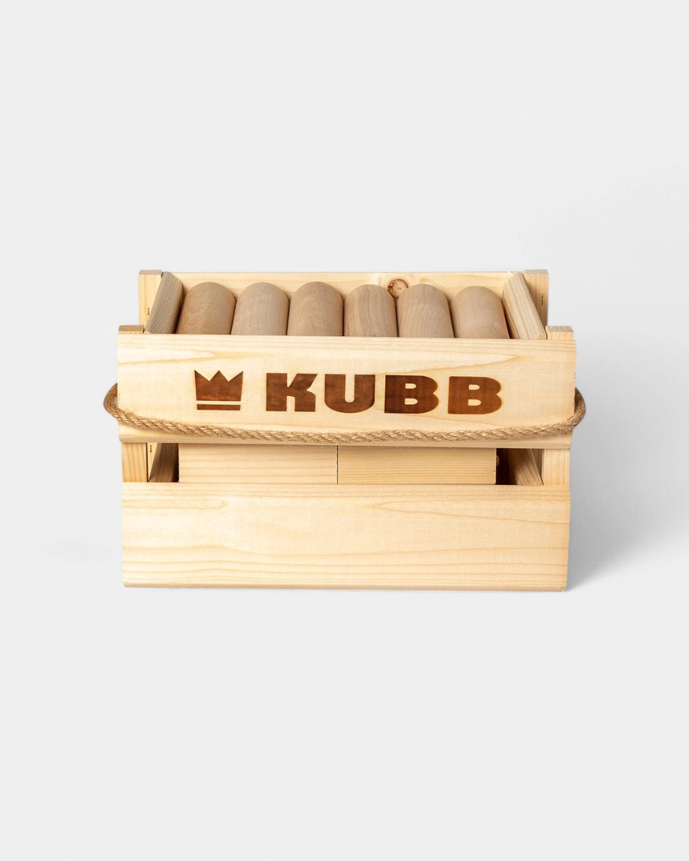 Umweltfreundliches Kubb zum Personalisieren