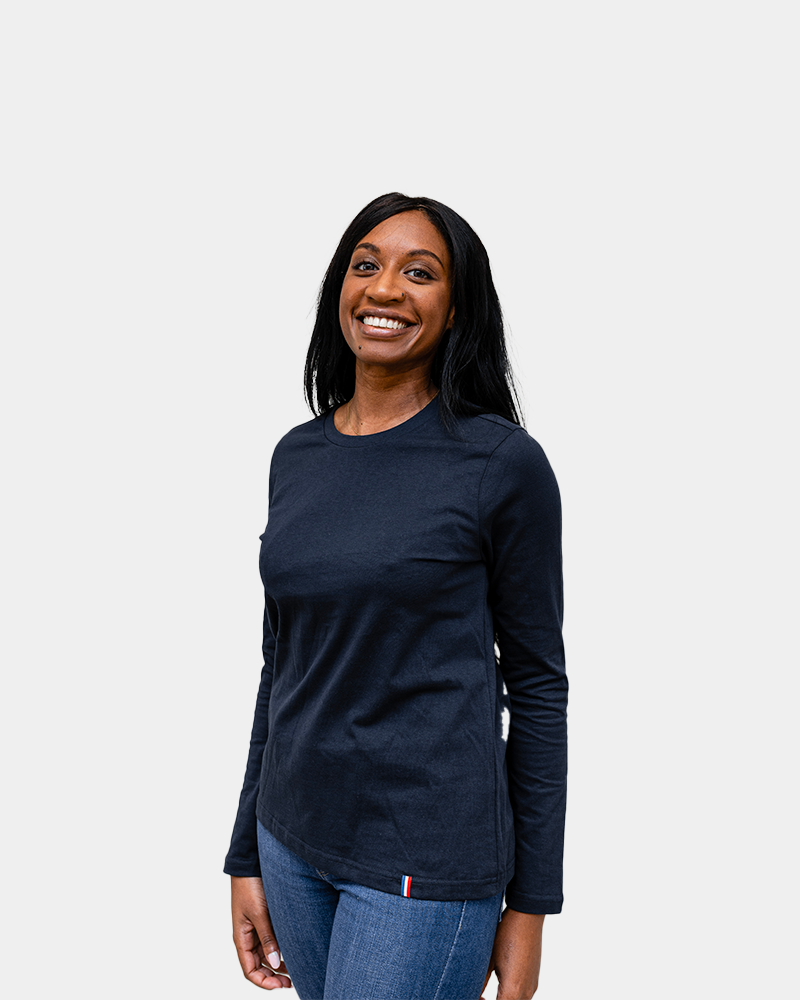 Langarm-T-Shirt für Damen zum Personalisieren
