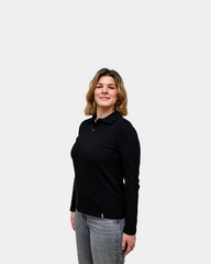 Langarm-Poloshirt für Damen zum Personalisieren