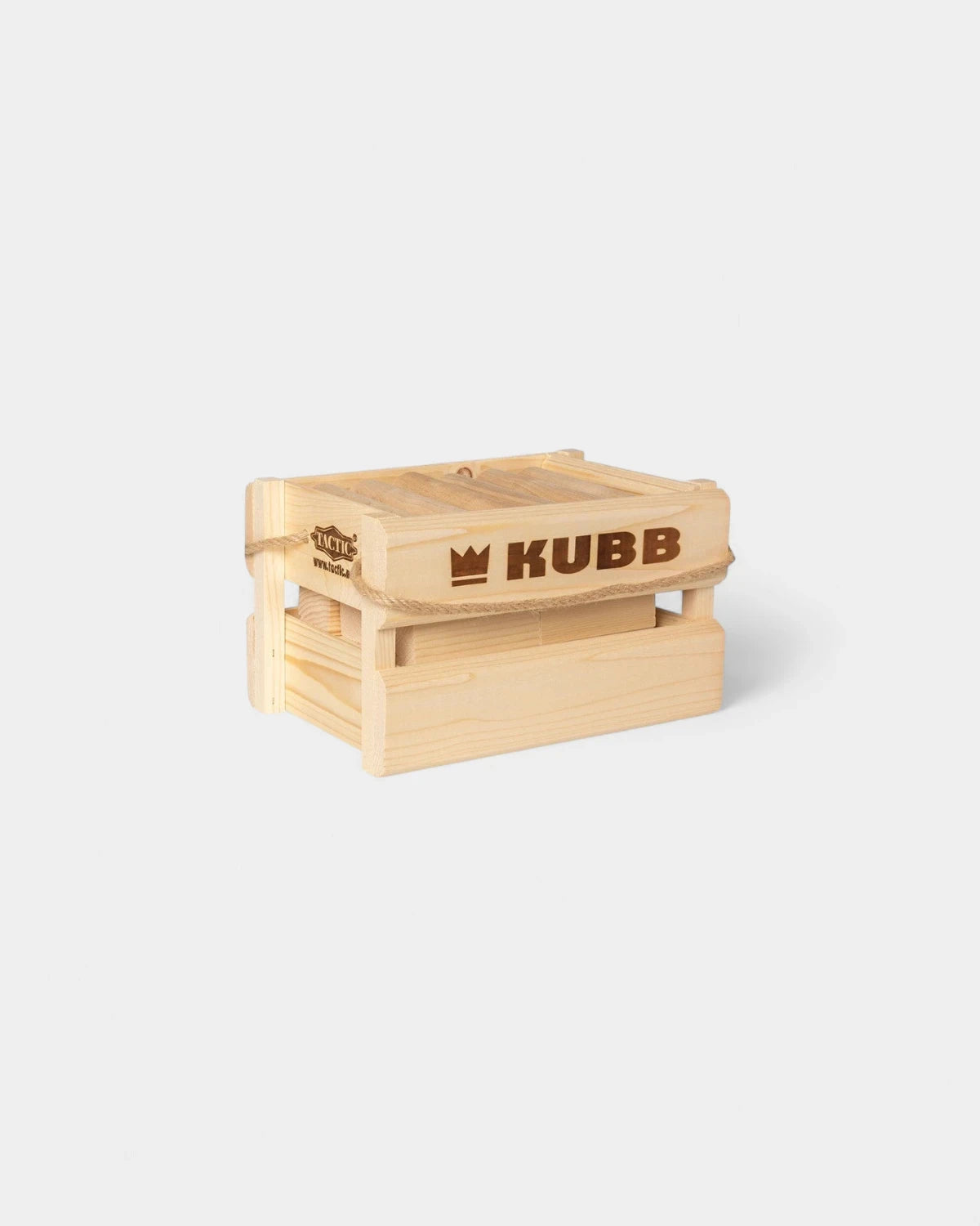 Umweltfreundliches Kubb zum Personalisieren