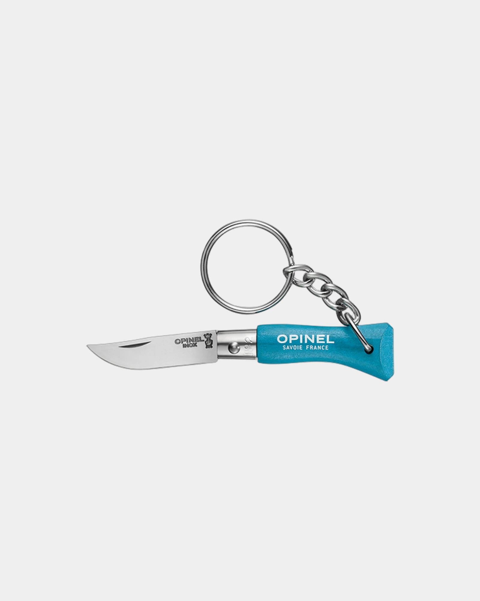 Porte-clés acier inox Opinel N°04 à personnaliser - Blue