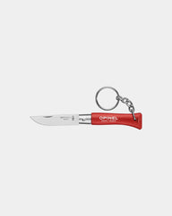 Porte-clés acier inox Opinel N°04 à personnaliser - Red